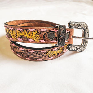 Sunflower Belt - Pink - 70cm