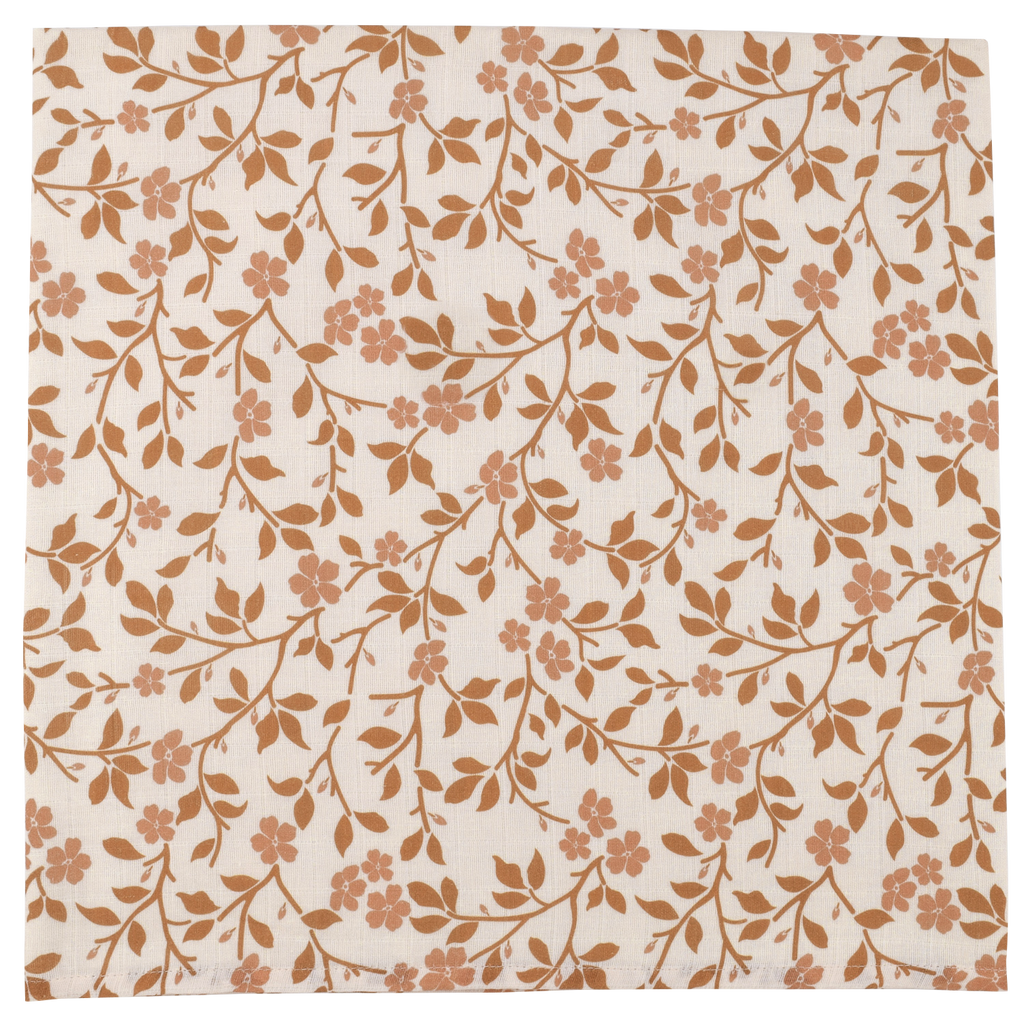 Magnolia Tree Swaddle - Brown