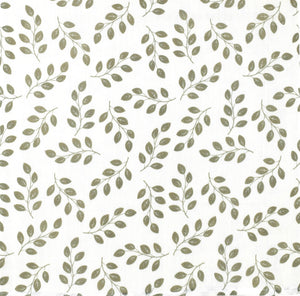 Leaves Swaddle - Sage Green