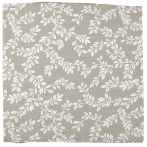 Leafy Sprig Swaddle - Grey